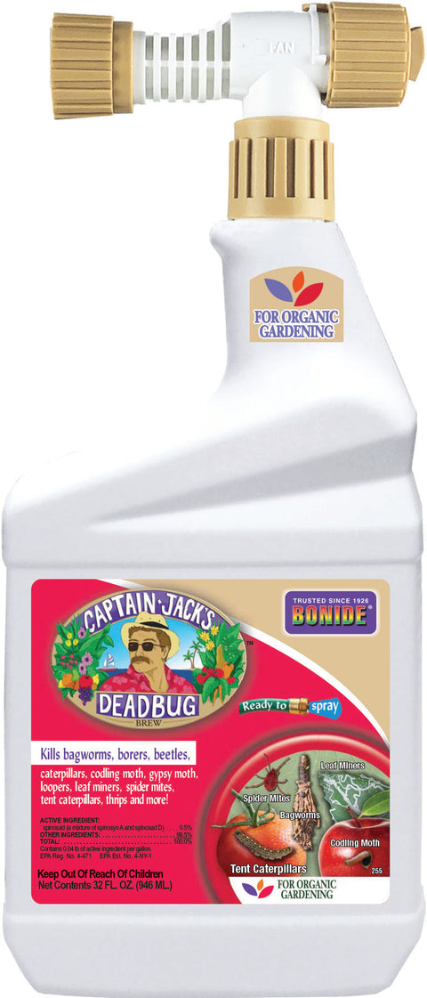 Bonide® 255 Captain Jack's Deadbug Brew™, Ready To Spray, 1 Qt