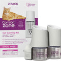 COMFORT ZONE CALMING DIFFUSER KIT FOR CATS 48 ML-2 PK