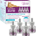 Comfort Zone Single & Multi-Cat Calming Diffuser Refills, 4 Pack