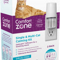 Comfort Zone Single & Multi-Cat Calming Kit for Cats, 2 Pack