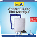 TETRA WHISPER UNASSEMBLED BIO BAG CARTRIDGE LG-8 PK