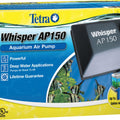 TETRA WHISPER AQUARIUM AIR PUMP UP TO 150 GAL BLUE