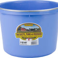 LITTLE GIANT DURAFLEX PLASTIC BUCKET 8 QT BERRY BLUE