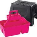 LITTLE GIANT DURATOTE STOOL & TOTE BOX  HOT PINK