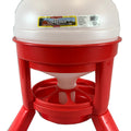 LITTLE GIANT FEEDER PLASTIC DOME 35 LB RED