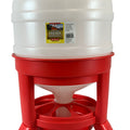 LITTLE GIANT FEEDER PLASTIC DOME 45 LB RED