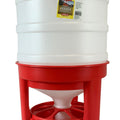 LITTLE GIANT FEEDER PLASTIC DOME 60 LB RED