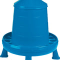 DOUBLE-TUF POULTRY FEEDER W/LEGS 17.5 LB BLUE