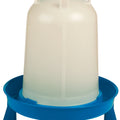 DOUBLE-TUF POULTRY WATERER W/LEGS 2.5 GAL BLUE/WHITE