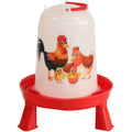 LITTLE GIANT POULTRY WATERER 5 QT ILLUSTRATED