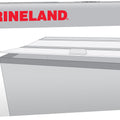 MARINELAND RECTANGULAR GLASS CANOPY W/2 BRACES 72X18 IN-3 PC