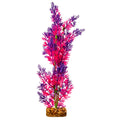 GLOFISH MULTI-COLOR AQUARIUM PLANT LG PURPLE/PINK