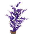 GLOFISH MULTI-COLOR AQUARIUM PLANT MD PURPLE/WHITE