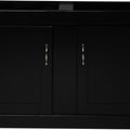 MARINELAND NEWPORT AQUARIUM STAND 48X13 IN BLACK