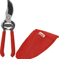 BOND DROP FORGED PRUNER W/POUCH 8 IN RED