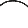 CURVED HANGER UPTURN HOOK 12 IN BLACK