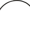 CURVED HANGER UPTURN HOOK 24 IN BLACK