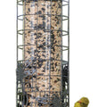 DRAGONFLY SQUIRREL-RESISTANT TUBE FEEDER 2.5 LB CAP GRAY
