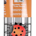LADYBUG SQUIRREL-RESISTANT TUBE FEEDER 2.5 LB CAP BLACK/RED