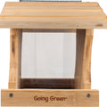 PREMIUM BAMBOO RANCH FEEDER 1.5 LB CAP NATURAL