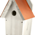 NANTUCKET BLUEBIRD HOUSE 7.5X7.85X13.5 I WHITE