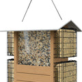 NORDIC HABITAT DELUXE RANCH W/SUET FEEDER 4 CAKE CAP NATURAL