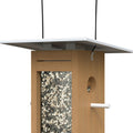NORDIC HABITAT TALL HOPPER FEEDER 1 LB CAP NATURAL