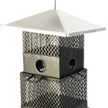 NEW AGE LARGE RETRACTABLE 2-TIER HOPPER FEEDER 6 LB CAP BLACK