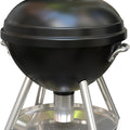 WILD BIRD LOVER'S KETTLE GRILL SMOKER BIRD FEEDER 2 LB CAP BLACK