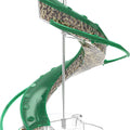 CASCADE HELIX SONGBIRD SEED FEEDER 1 LB CAP GREEN