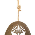 RECYCLED COFFEE BEAN FLY-THRU FEEDER  BROWN