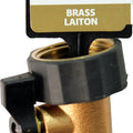 BRASS HOSE VALVE 5 IN BRASS