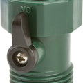 PLASTIC HOSE SHUT OFF VALVE  GREEN