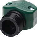 PLASTIC MALE HOSE REPAIR 5/8 OR 3/4 GREEN