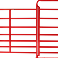 Tarter Alley Panel With Cut Gate Red