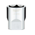 Milwaukee SAE 6-Point Socket With Four Flat Sides, 1-1/16 in. x 1/2