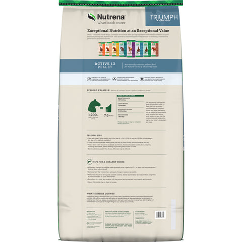 Nutrena® Triumph® Active 12 Pellet 50 lbs