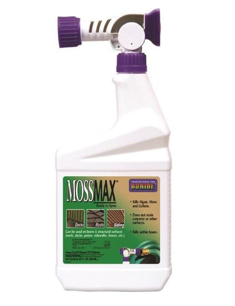 Bonide Moss Max Lawn Killer, Ready to Spray, 1 qt