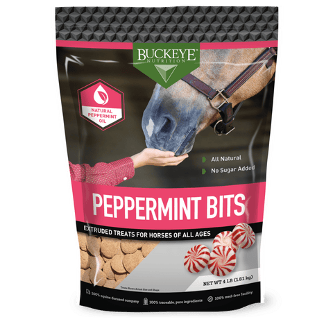 Buckeye Nutrition® All-Natural No Sugar Added Peppermint Bits Horse Treats, 4 lb Bag - Image 1