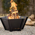 Tarter Fire Pit Portable, Large, Black