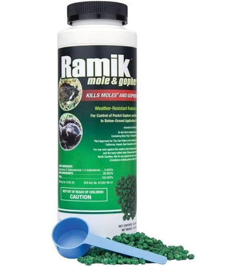 Ramik Mole & Gopher Rodenticide Bait, 1 lb
