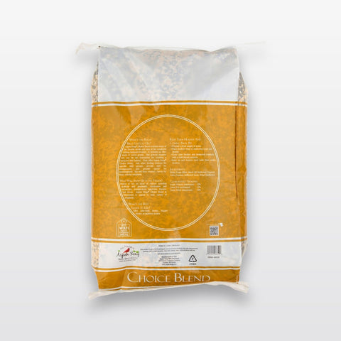Aspen Song Choice Blend Bird Seed guaranteed analysis and ingredients