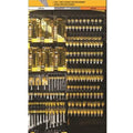 DeWalt Metric/SAE Socket Set, 92 Pieces, 3/8", 6 Points
