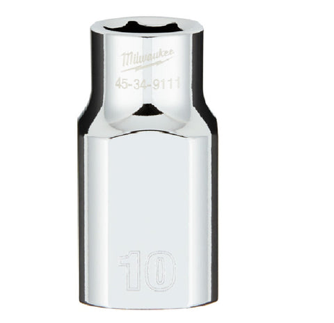 Milwaukee 1/2DR 10mm 4FLT Socket