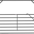Tarter Duratough Ride Thru 6' Wide with 9’ Tall Bow, Black