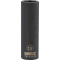 DeWalt DWMT75126OSP Metric Deep Impact Socket, 15 mm x 1/2" Drive, 6 Point