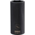 DeWalt DWMT73941OSP SAE 6 Point 1/2" Deep Impact Driver Ready Socket, 15/16"