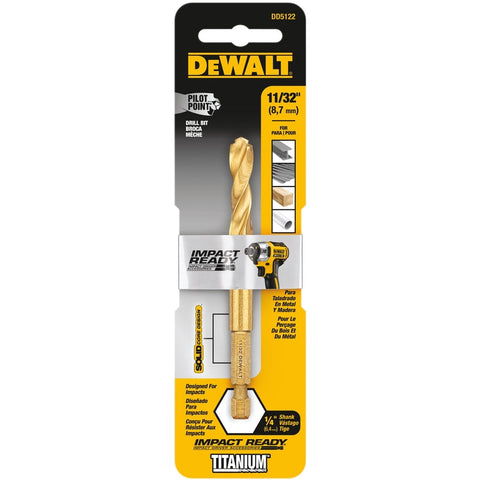 DeWalt 11/32" Titan Imp Drill