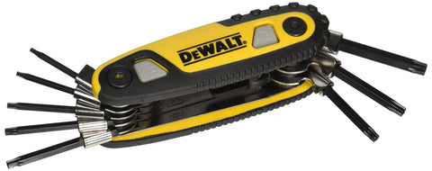 DeWalt Star Key Set Foldup 8p
