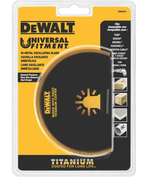 DeWalt Oscil Tit SemiCir Blade